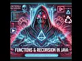 Master Functions Recursion in Java Tower of Hanoi Power Calculation Coding Demon