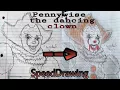 Pennywise coloring speedrawing tutorial