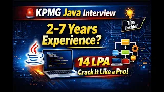 KPMG Java Developer 2 7 Years Experience Core Java Spring Boot Microservices SQL