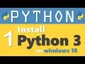 Python tutorial 1 How to Install Python 3 on Windows 10 in 2019 by Manish Sharma
