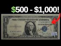 1935 1957 1 Blue Seal Banknotes Worth Good Money - Silver Certificate Value