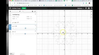 Desmos Snowflake