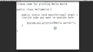 Mac Hello Java