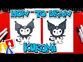 How To Draw Kuromi From Hello Kitty