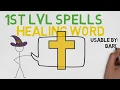 1st Level Spell Healing Word 5E
