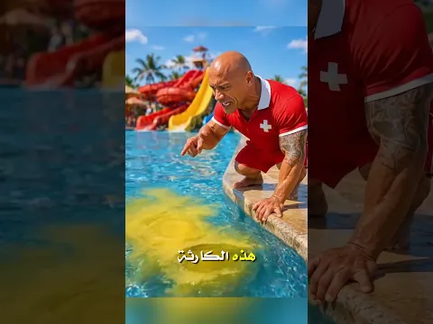 رونالدو في ورطة بسبب المسبح 😂