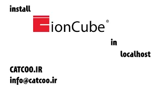 install ionCube in local