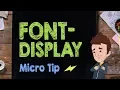 Font-Display - Supercharged