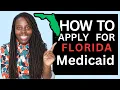 How to apply for Medicaid in Florida For Seniors on Medicare or those with a Disability