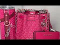 WIMB Michael Kors Small Mina Electric Pink