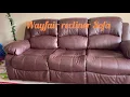 Wayfair sofa unboxing Recliner sofa unboxing