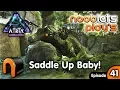 ARK SPINO SADDLE Aberration Nooblets plays Ep41