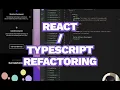 React Typescript Refactoring