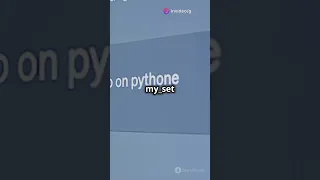 Python Sets Explained in 60 Seconds