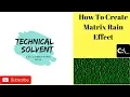 How To Create Falling Matrix Code Effect Using CMD