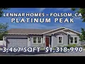 Lennar Homes - 3467sqft Platinum Peak at Russell Ranch in Folsom CA Sacramento Real Estate 1 3M