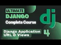 Create Simple Web Page in Django Django Application URL Routing Views Django Course - Part 4