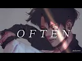 weeknd- often slowed + reverb