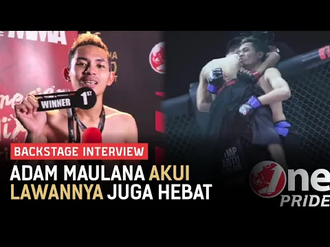 Raih Kemenangan, Adam Maulana: Mas Septian Juga Hebat, Pukulannya Keras | Backstage Interview  FN 42