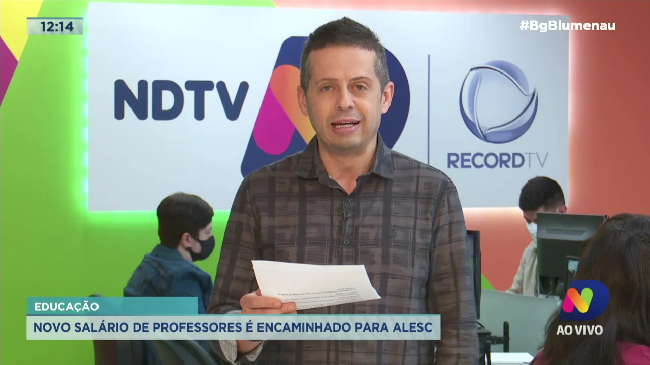 Novo salário de professores é encaminhado para Alesc