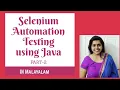 Selenium Testing using Java Part-2