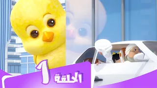 S5 E01 مسلسل منصور الصوص العملاق Mansour Cartoon Giant Chicken 