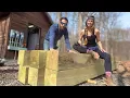 Download Lagu Raising Massive 500lb Posts | Building the Balcony