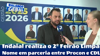 Indaial realiza o 2º Feirão Limpa Nome em parceria entre Procon e CDL