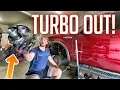 ATTEMPTING TO FIX MY TURBO LEAK ON MY F150 TURBO REMOVED ECOBOOST
