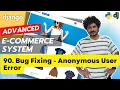 Django Ecommerce Advanced Project - 90 Bug Fixing
