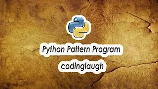 Pattern Introduction Star Alphabetic Python Pattern Program Bangla