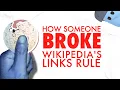 How One Small Change Broke Wikipedia s First Link Rule