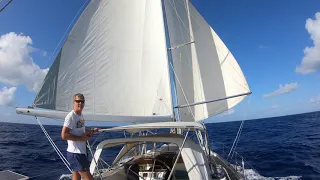 Sailing Jamaica to Cayman – Lively Sailing – Hallberg-Rassy 54 Cloudy Bay –  Mar 2020. Season20 Ep17