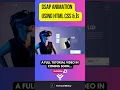 Mastering Website Animation with GSAP Animated Web Design Tutorial