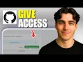 How To Give Admin Access To GitHub Tutorial 2026
