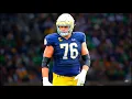 Best OL in College Football Notre Dame OL Joe Alt Highlights