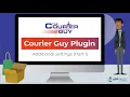 Old The Courier Guy plugin - Step 5 Additional settings part 1