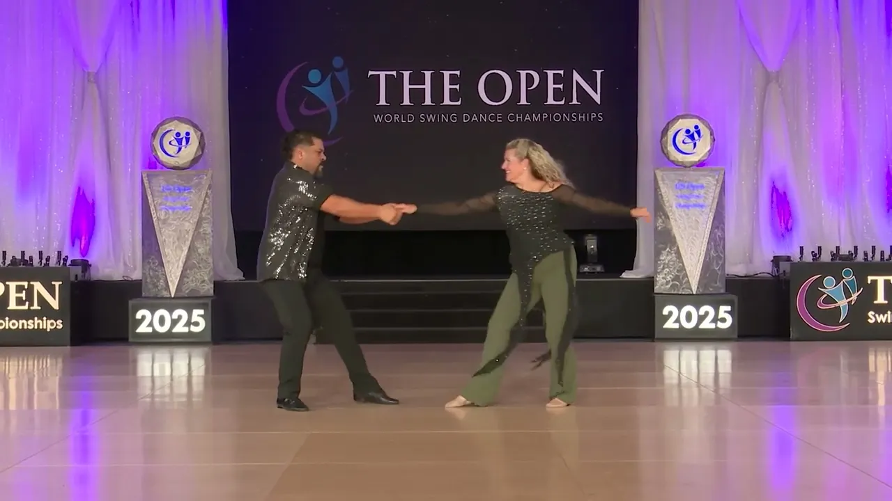 Derek Leyva and Christine Zoyhofski - Pro-Am Sophisticated Follower Finalist - The Open 2025