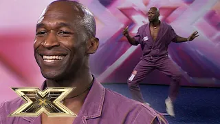 Club singer Ryan ENTERTAINS Judges with SLICK DANCE MOVES! | The X Factor Auditions