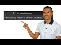 Remove Chrome is being controlled by automated software The easy way
