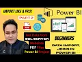 Power BI Tutorial Import Data from SQL Server PDF Website DirectQuery Data Cleaning Project