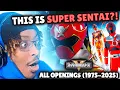 Lagu FIRST TIME Reacting To ALL SUPER SENTAI Openings (1975-2025) Reaction