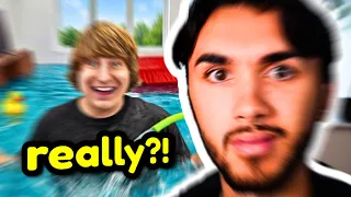 He Turned His Bedroom Into A Fish Tank!