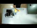 Silestone quartz worktops Care and Maintenance of Wine stains