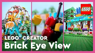 Ferris Wheel Quick Build | LEGO® Creator Brick Eye View #Shorts