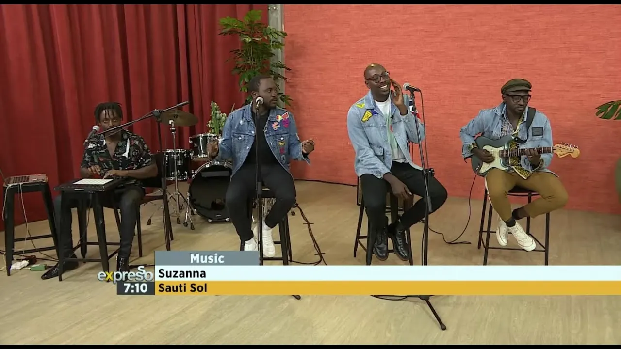 Sauti Sol - Suzanna Live on the Expresso Show (SABC3)