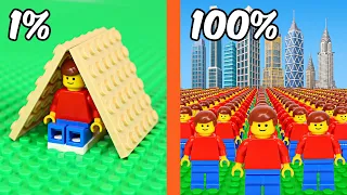 I simulated a LEGO CITY...
