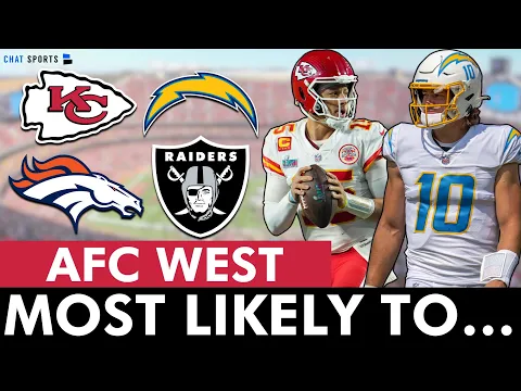 Download MP3 AFC West Predictions & Superlatives Before 2024 Season: The Kansas City Chiefs Are Most Likely To…