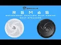 DEMO Rockville RSM65 marine shallow mount speakers RSM65B RSM65W