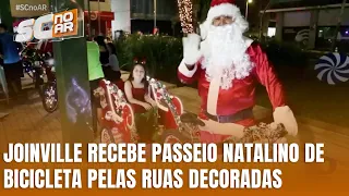 Natal e bicicleta se unem no Movimenta Bike de Joinville